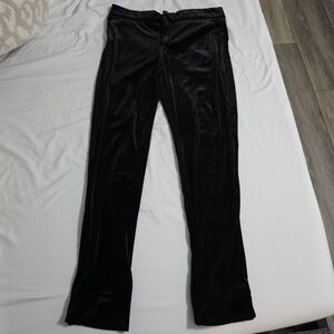 Banana Republic Classic Black Velvet Trousers